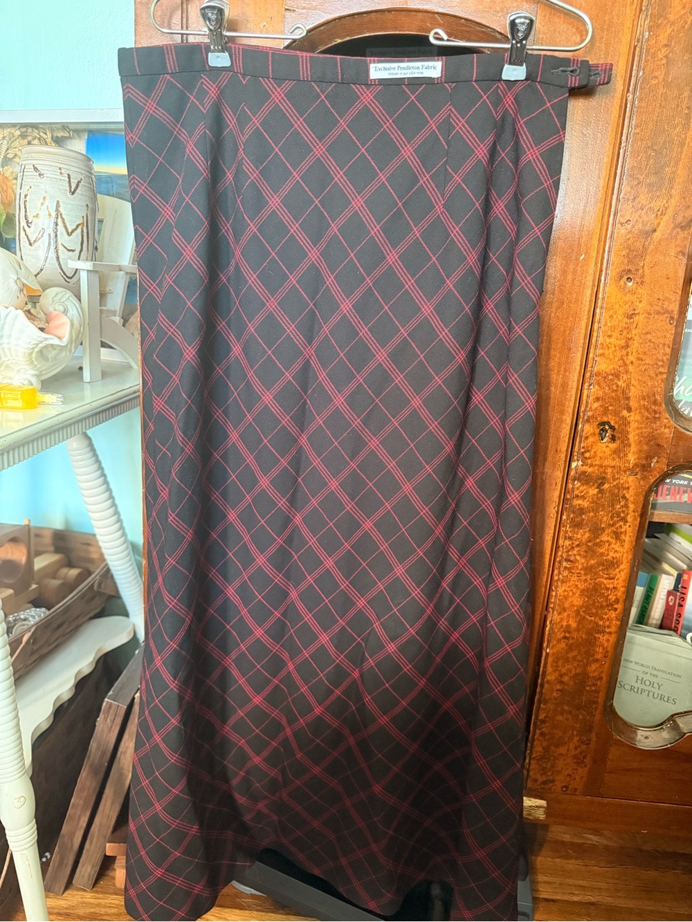 Vintage Pendleton Women’s 12 100% Virgin Wool Made In USA A-Line Full Skirt EUC